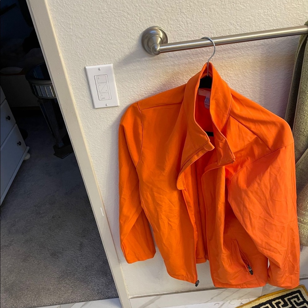 Orange jacket